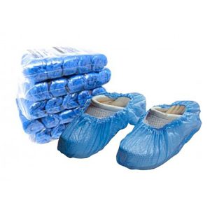 COPRISCARPE IMPERMEABILE PE AZZURRE - 500 pz
