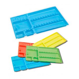 VASSOI MONOUSO COLORATI - 400 pz ASSORTITI